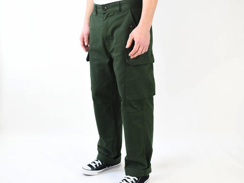 RÉSERVE PANT. RELAXED. ARMY GREEN