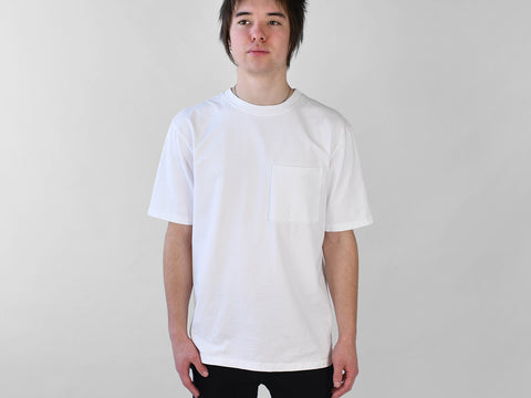 Nº A. HEAVY WEIGHT DESIGNER TEE. WHITE