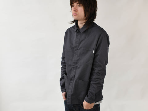 THE CHORE COAT. WOLF GREY