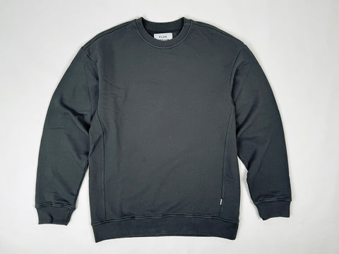 HEAVY 350G SWEATER. GUNMETAL