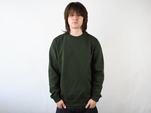 HEAVY 350G SWEATER. HUNTER GREEN