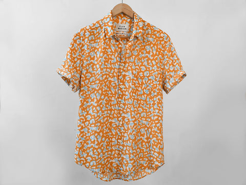 ORANGE MEMPHIS. SHORTSLEEVE.