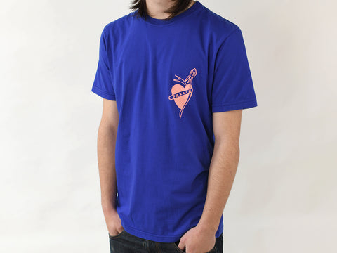 PRINCE TEE. ELECTRIC BLUE