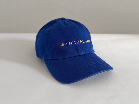 'SPIRITUAL JAZZ' CAP. ROYAL BLUE. 100% COTTON