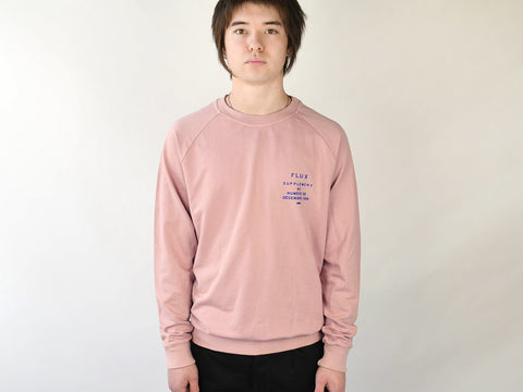 SUPPLEMENT SWEATER. DUSTY ROSE.