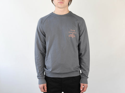 SUPPLEMENT SWEATER. SLATE